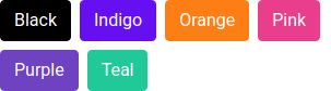 Button custom colors