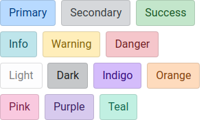 Button state colors