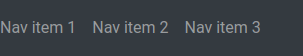 Navbar nav align left
