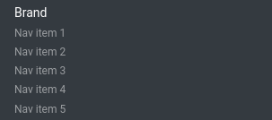Sidebar sizes